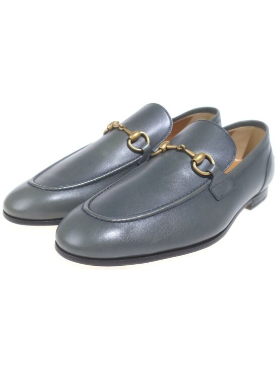 Gucci Jordan Horsebit Loafers Gray main image 4